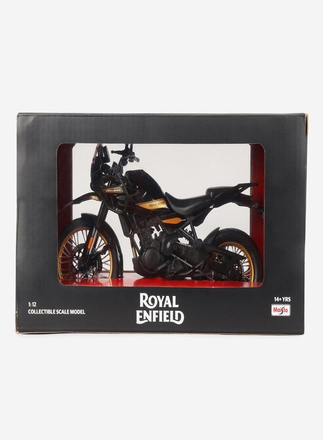 Royal Enfield نموذج مصغر لدراجة رويال إنفيلد نيو هيمالايا | الحجم: 1:12 | المادة: معدن - Image 5